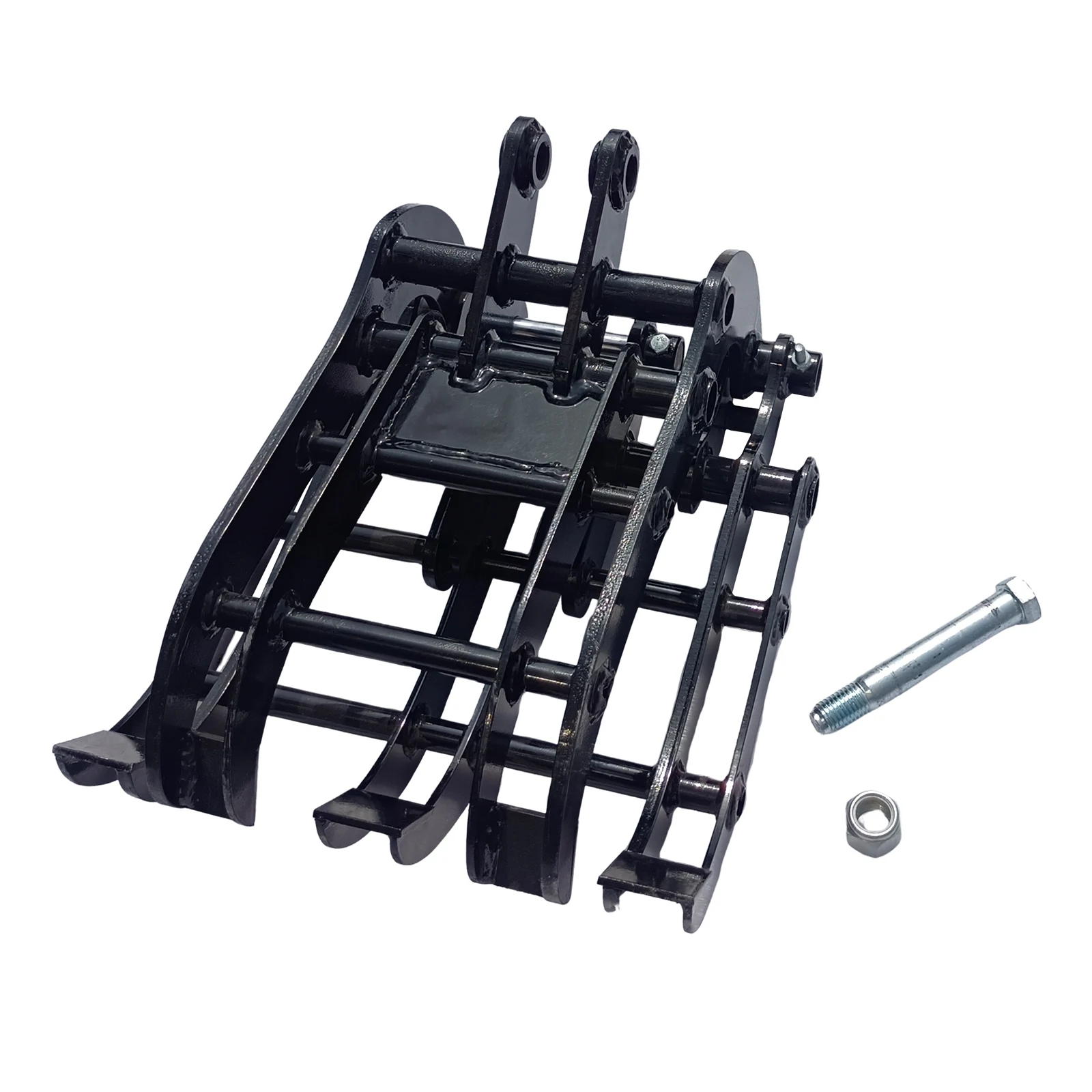 Grabber Grapple Anexo para Mini Escavadeira, Pequeno Escavador, Transporte de Estoque Europeu, 1 ton-1,5 toneladas