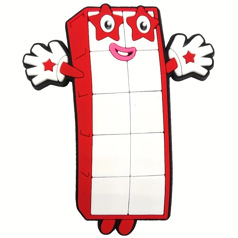 مجموعة سحر الأحذية Bousteen مكونة من 10 قطع، زينة أحذية PVC لحقيبة الشاطئ، سحر إكسسوارات الأحذية #5