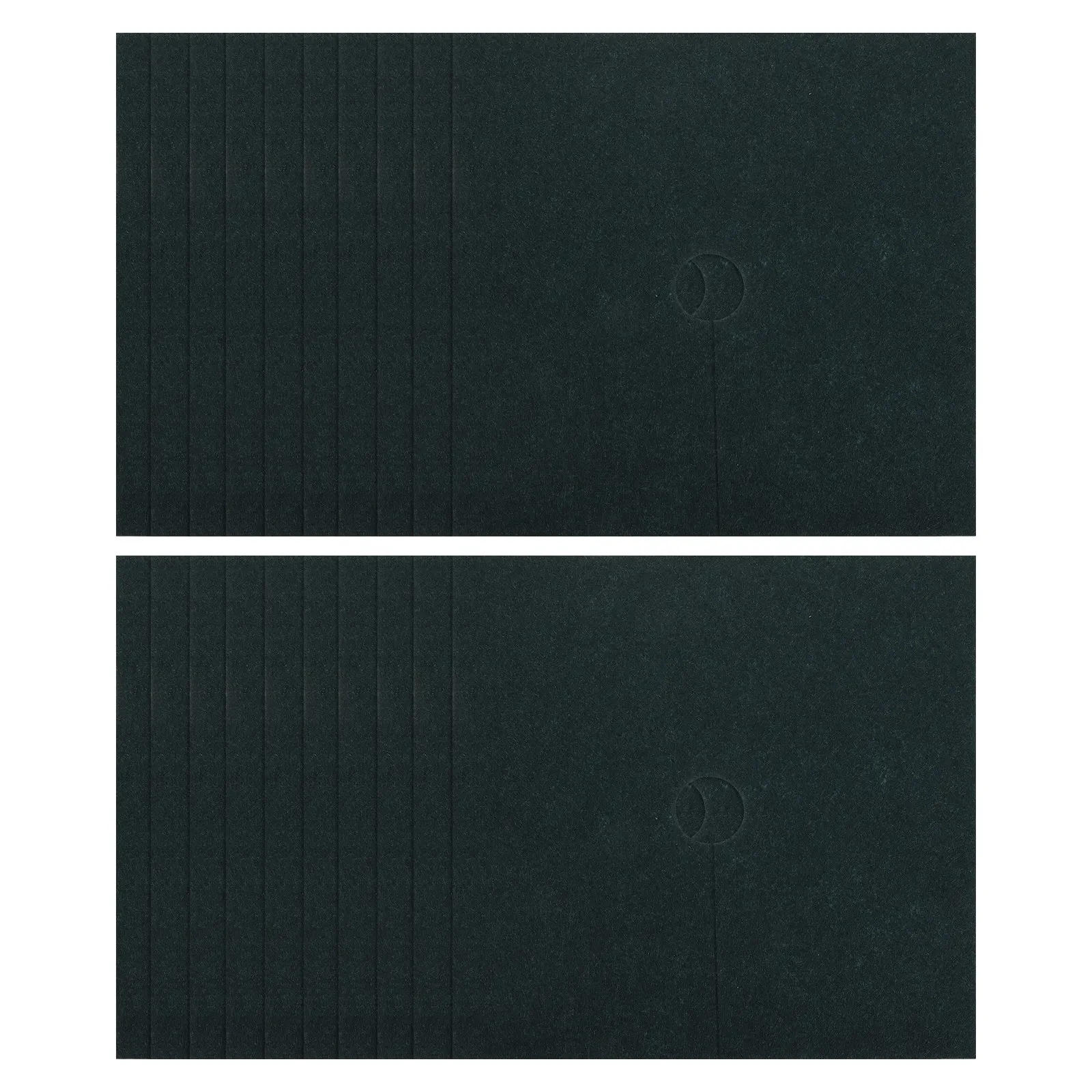 20Pcs 32Cm Non-Woven Tree Mulch Mat Garden Barrier Fabric Root Barrier for Weed Suppression Grass Control Outdoor Ground Cover