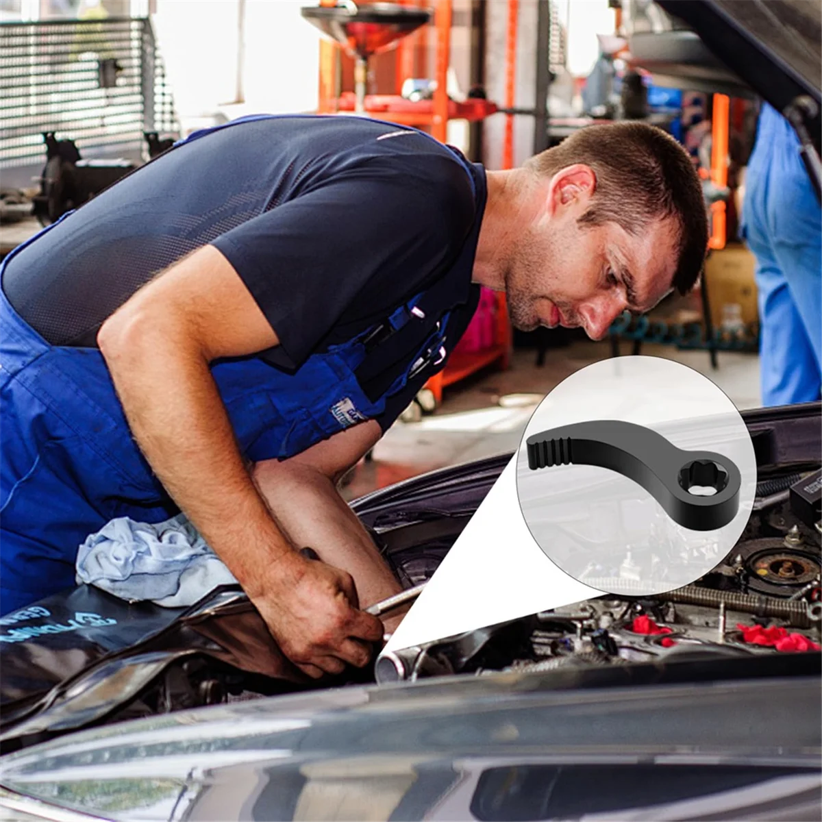 Ferramentas de cabeça adaptadora de pé de cabra y31a, barra de alavanca de aço forjado com ângulo ajustável, serve para catraca de 3/8 de polegada, design de alavanca