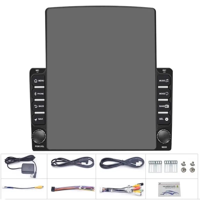 Hot Sale 9.7 Inch HD Vertical Screen Car Android Player Fm Radio MP3 MP4 MP5 Video Car DVD Player