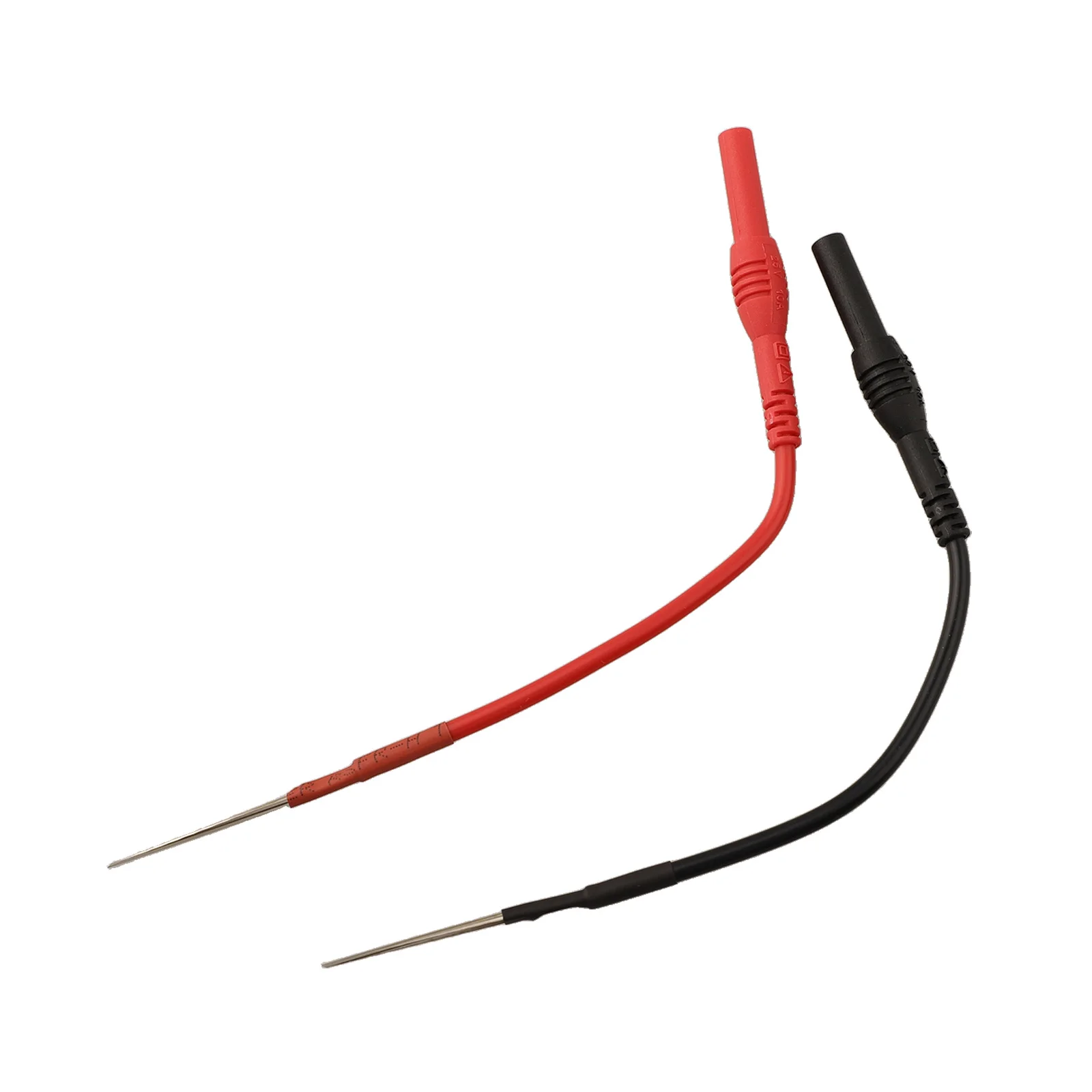 2Pcs Silicone Flexible Spoon Back Probe Compatible For 4mm Banana Test Leads Test Measurement Inspection Multimeter Test Leads