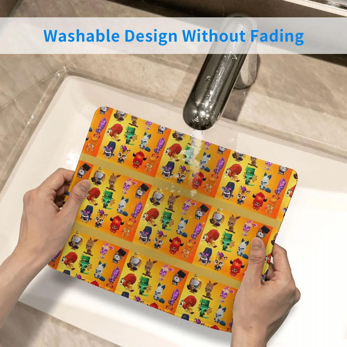 Zooba Battle Arena Mouse Pad Teclado de computador Tapete de mouse Gamer Laptop Tapete de mesa Acessórios de escritório Tapetes de mesa