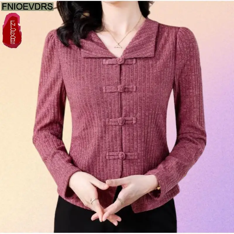 S-3XL New Year Pink Black Tops Women Winter Basic Wear Peter Pan Collar Cute Retro Vintage Button Shirts Bow Tops Blouses