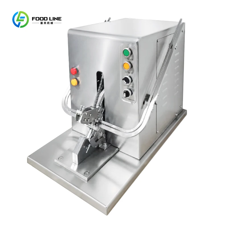 Commercial Automatic Pedal Induction Sealing Sausage Clip Machine