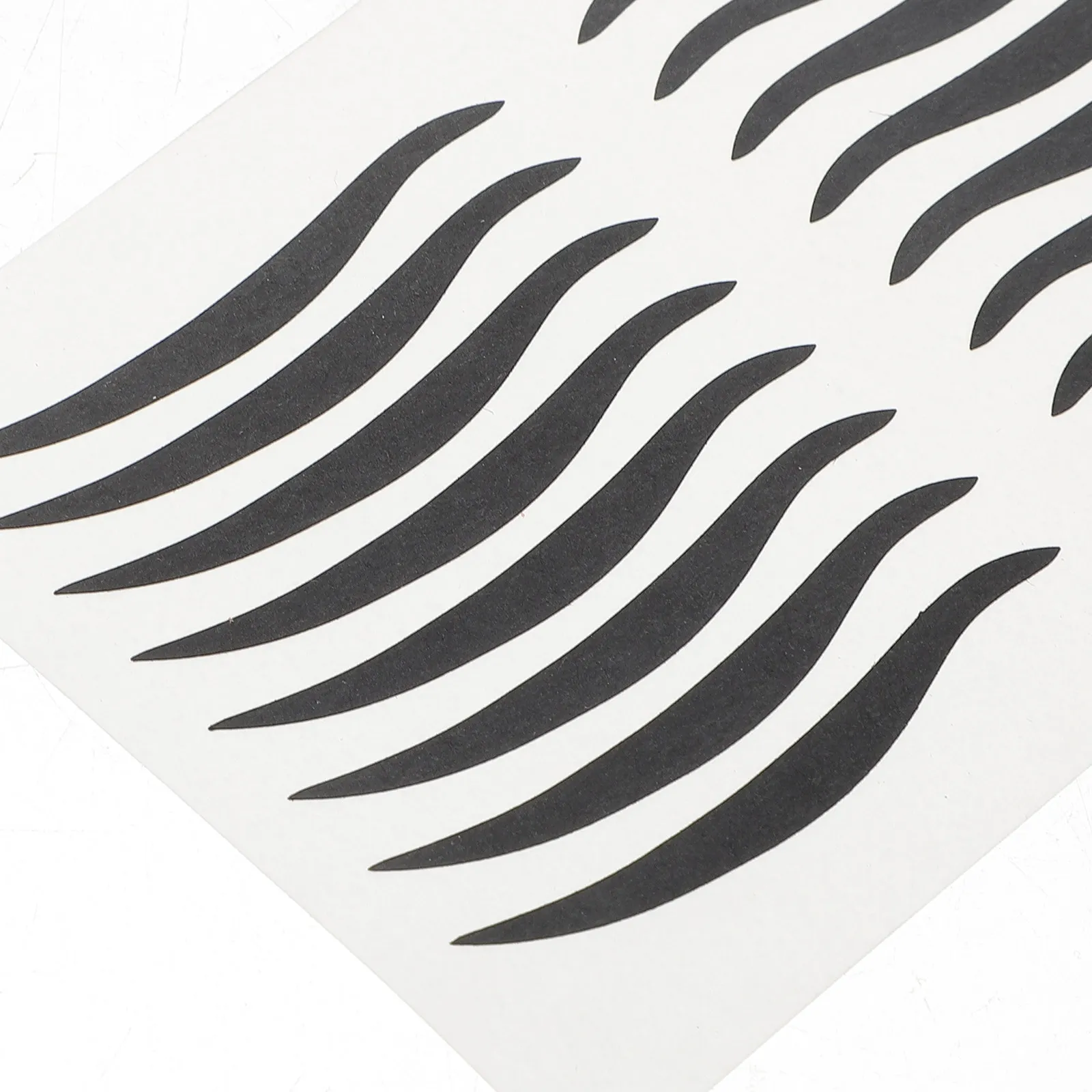 80 Pares de Pegatinas de Delineador de Ojos Negras, Pegatinas Temporales de Maquillaje de Ojos, Delineador de Ojos a Prueba de Agua para Fiestas y Actuaciones en Escenario