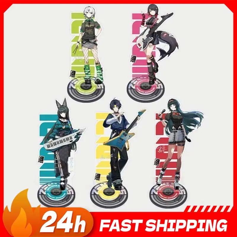 

3,93-дюймовая периферия для игр Zenless Zone Zero, вращающаяся акриловая подставка Asaba Harumasa, стоячая тарелка Hoshimi Miyabi Acg, подставка Cos Toys