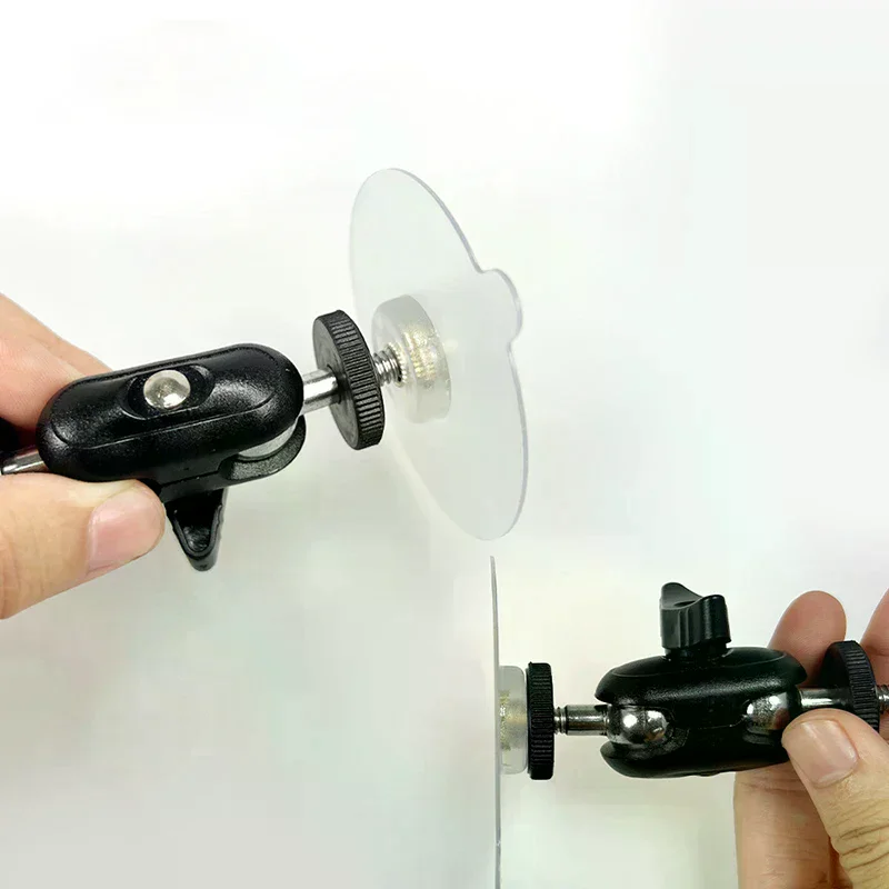 

Кронштейн для мобильной камеры наблюдения из нержавеющей стали с клейким креплением без сверления, основание под винт M6 с интерфейсом 1/4 дюйма, простая установка