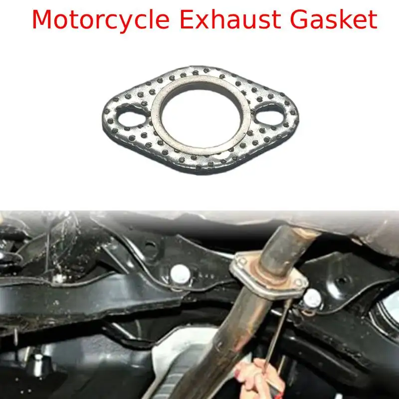 50-150CC Engine Exhaust Pipe Gasket Middle Engine Exhaust Pipe Gasket For GY6 Motorcycle Scooter Engine