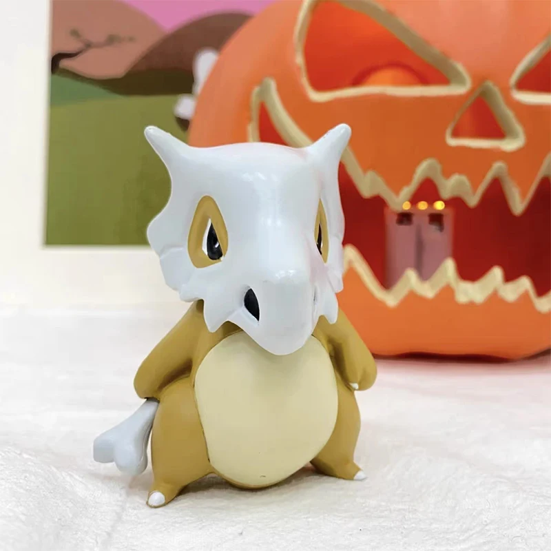 Pokemon Anime Figure Kawaii Cubone Action Figure Statue Model Dolls Desktop Decoraion Collectible Toys Children Birthday Gifts