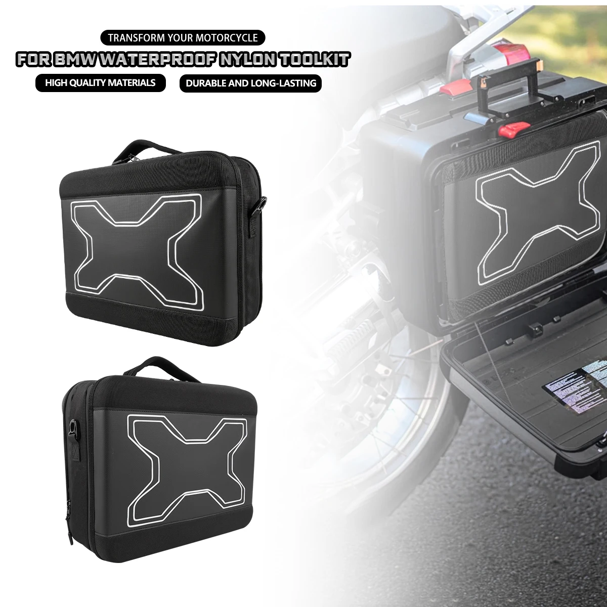 

Универсальная мотоциклетная сумка, сумки для багажа, седельная сумка, дорожная сумка для R1200GS R1250GS ADV F850GS, боковая внутренняя сумка для ящика для инструментов