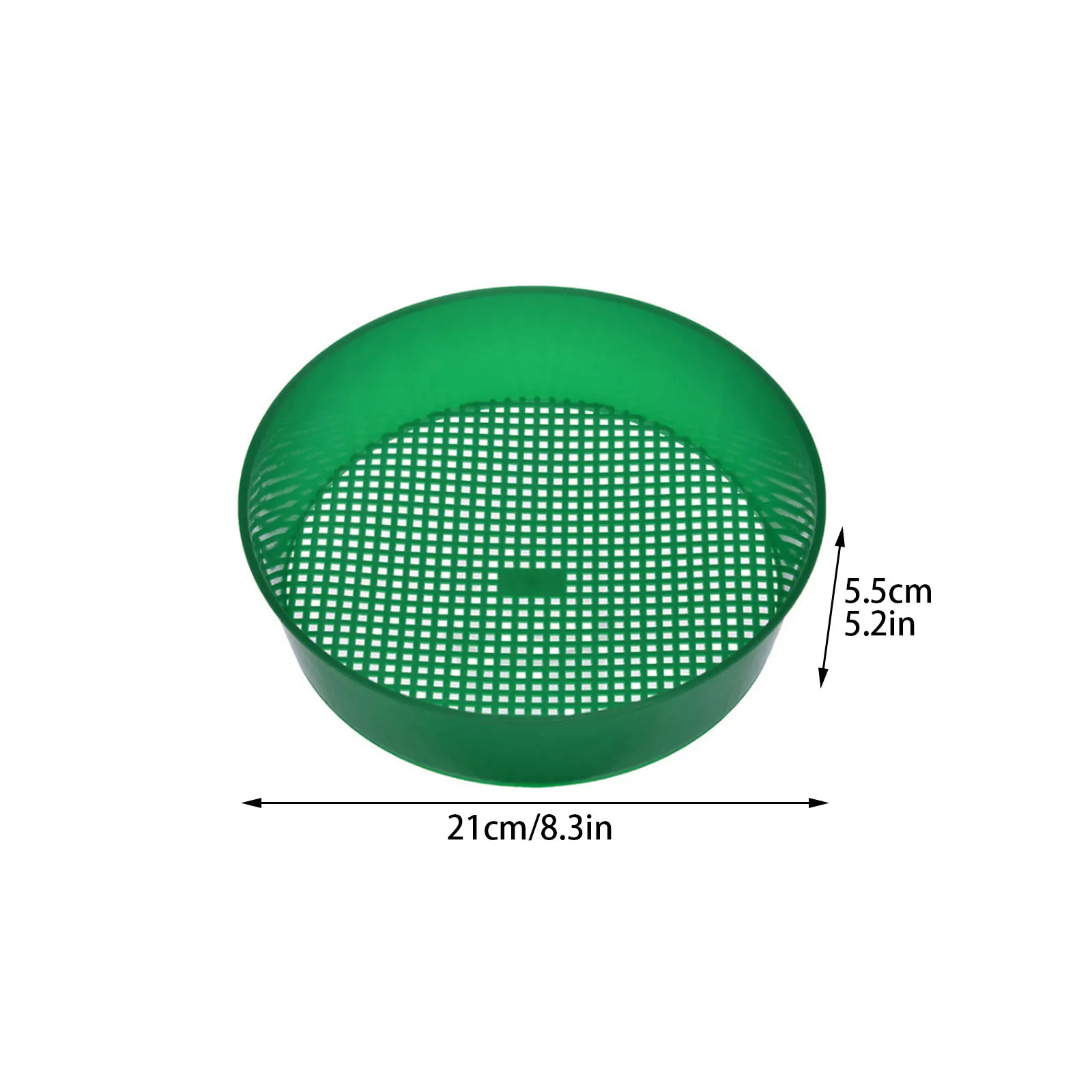 Soil Sieve Mesh Screen Sifter For Rocks Gardening Tool 21*5.5CM Plastic High-quality Light Weight Easy To Use Cultivation Tools