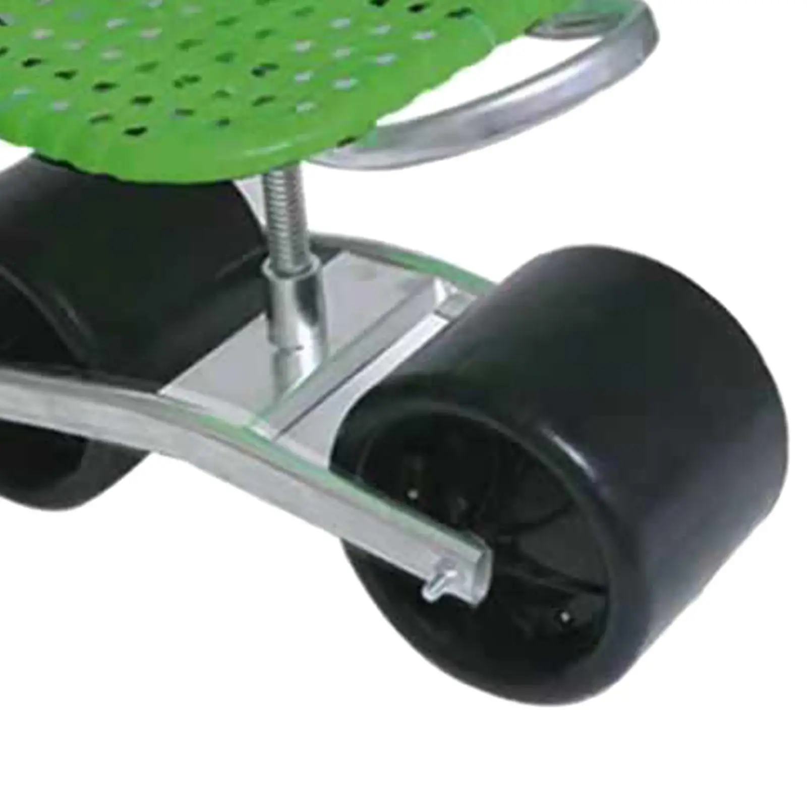 Working Seat Rolling Stool Garden Trolley Rolling Seat Adjustable Swivel  360° Rotating for Garden Greenhouse Lawns Yards