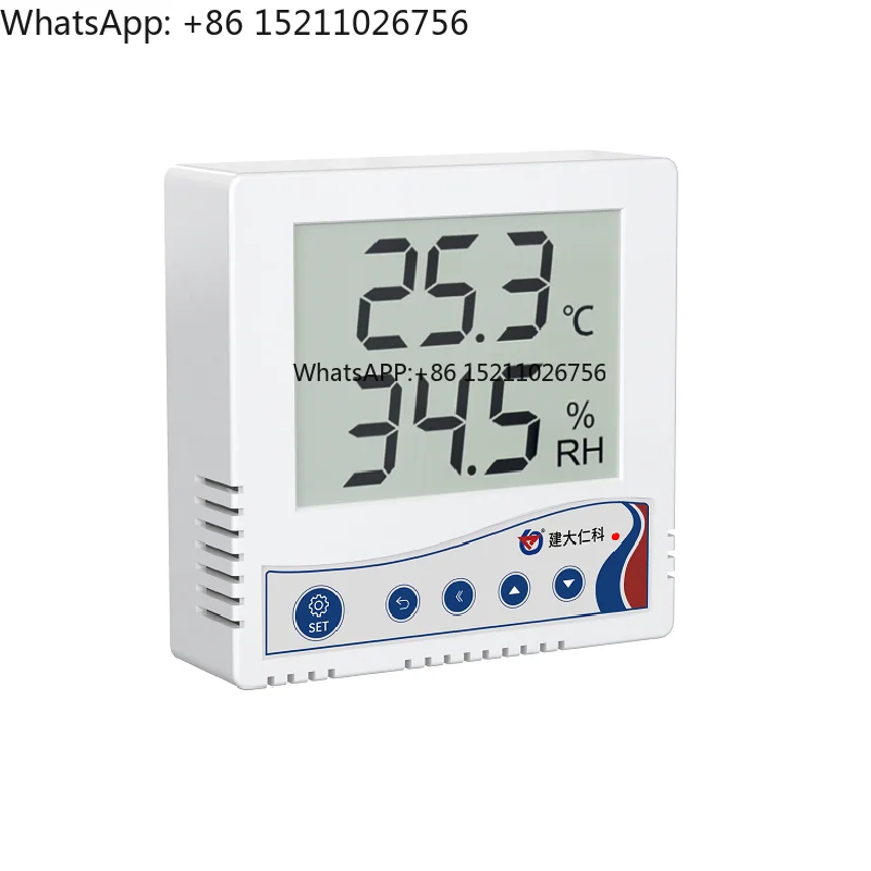 

Цифровой датчик температуры и влажности с ЖК-дисплеем, выходом Modbus RS485, 4-20 мА, 0-10 В для внутреннего использования