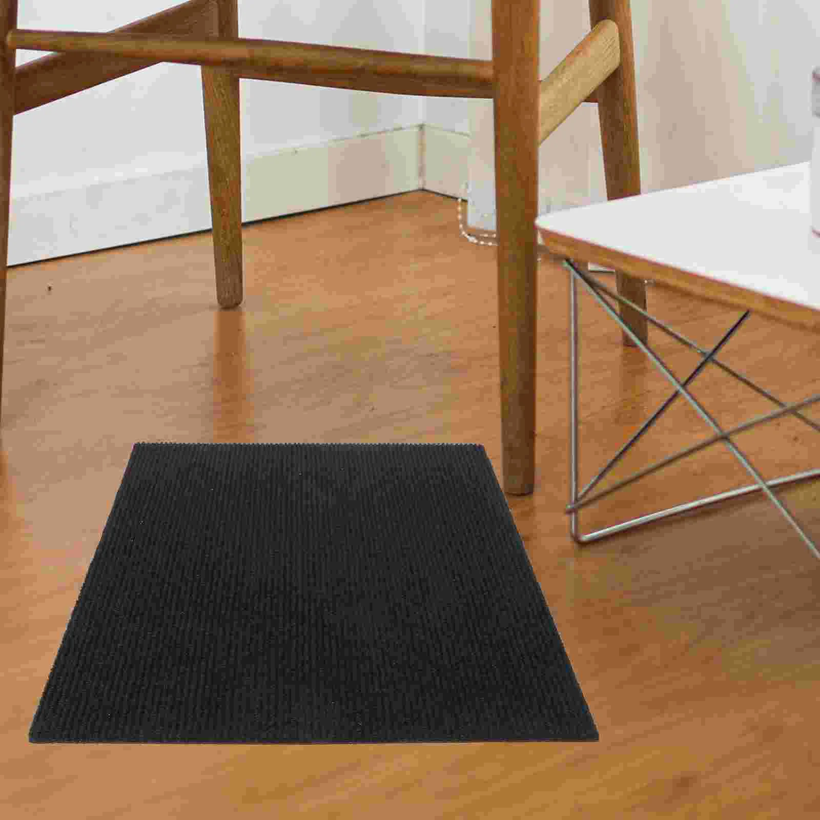 10 Pcs Laminate Flooring Non-slip Stickers Ceiling Tiles Peel and Grouting Self Adhesive Polyester