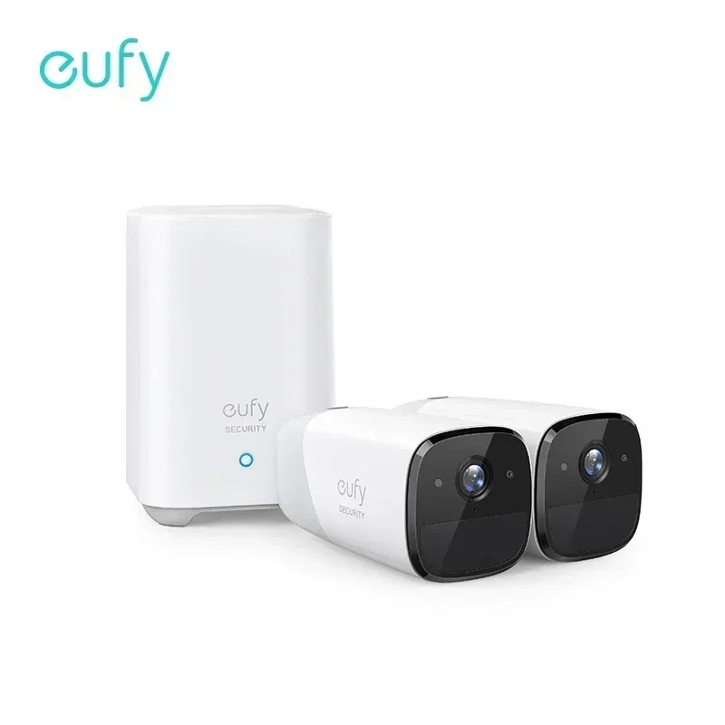 eufy Security eufyCam 2 Pro Wireless Home Camera 2K Resolution 365-Day Battery Life HomeKit Compatibility No Monthly Fee EU&UK