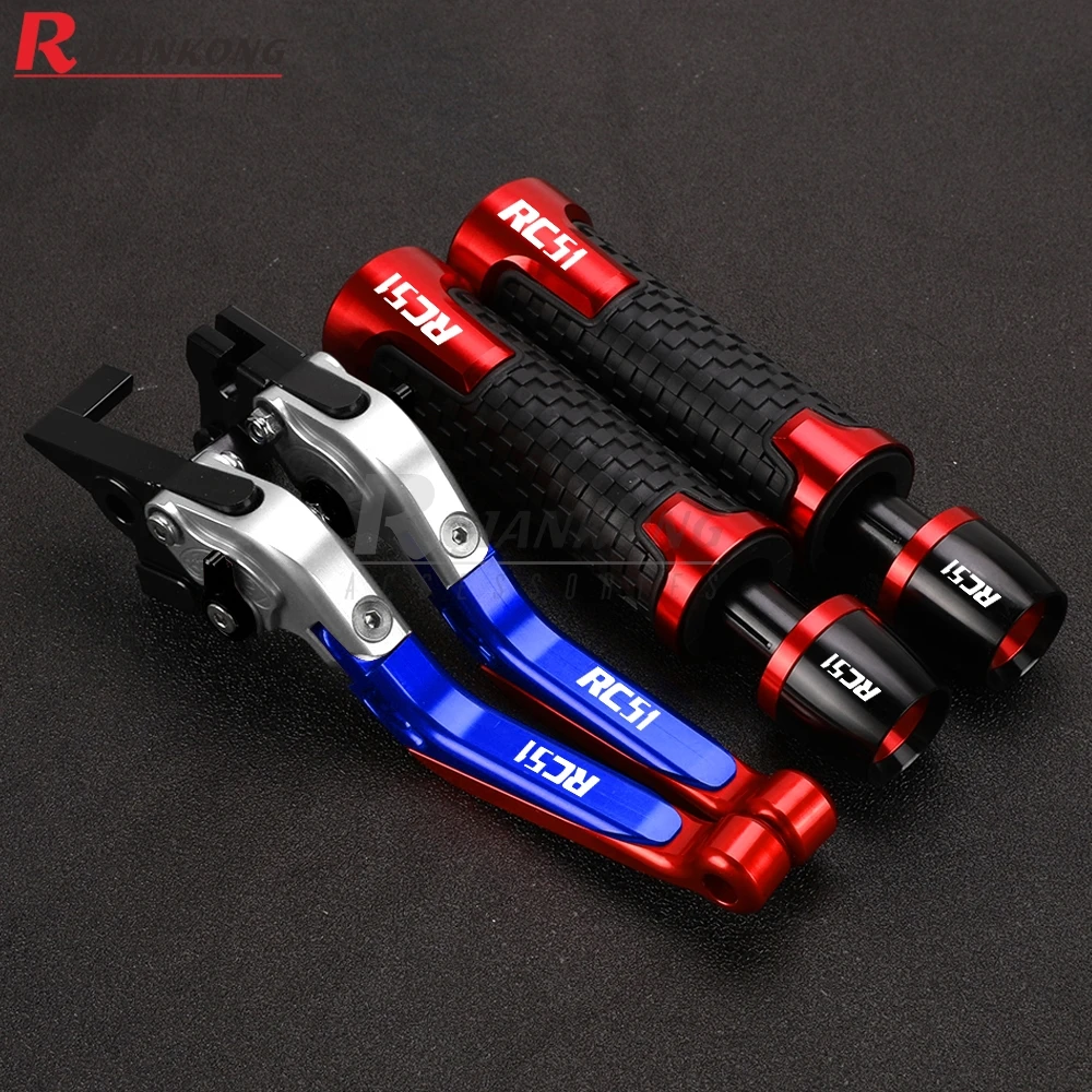 Motorcycle brake clutch lever For Honda RC51 RVT1000R RC 51 SP1 SP2 2000 2001 2002 2003 2004 2005 2006 handlebar grips ends caps