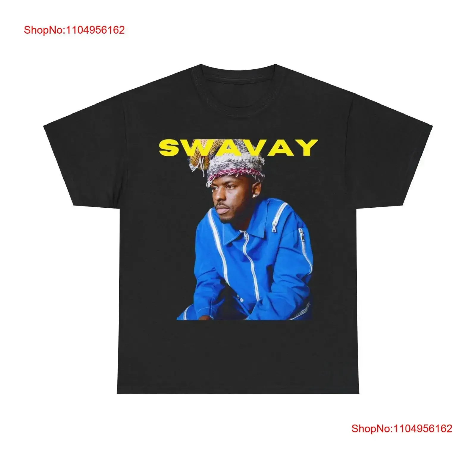 

Футболка Swavay Merch, винтажная стираная уличная одежда, модный слегка домашний топ для повседневной носки, удобный повседневный топ