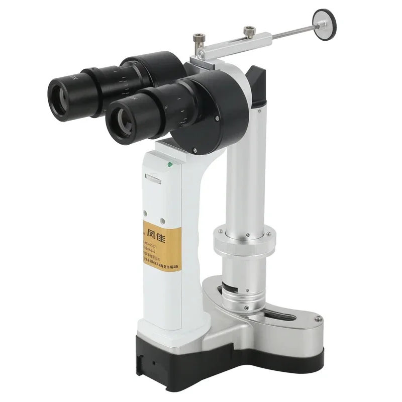 Portable Ophthalmic Handheld Slit Lamp Microscope Pet Ophthalmology Medical Optical LED Slit Lamp Microscope 16X 10X Eyepiece