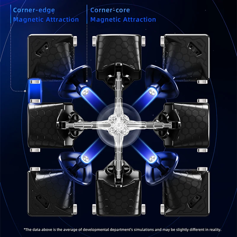 GAN13-Cube Magique Magnétique Maglev 3x3, Puzzle de Vitesse Professionnel 3x3x3, Jouets pour Enfants, Cadeau