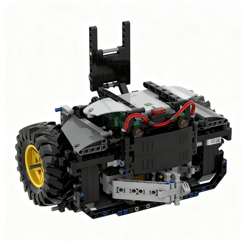 833 piezas, modelo de bloques  - Art Craft Robot reseña y precio