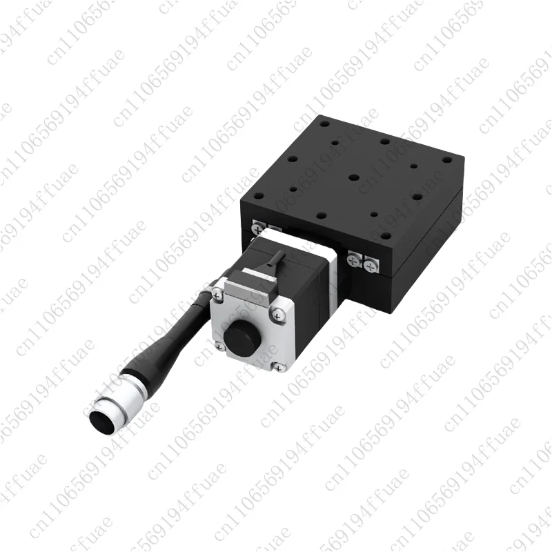 X-Axis Electric Displacement Sliding Table Fine-Tuning Optical Precision Ball Guide Rail Generic Fitting