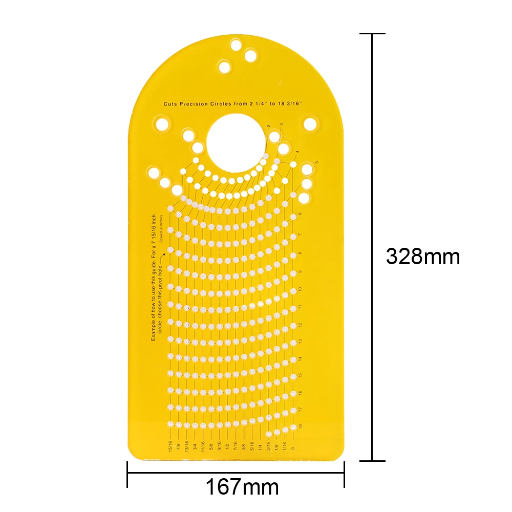 Imagem -05 - Brocas Elétricas Ferramentas Manuais para Plunge Router Woodworking Milling Groove Trimmer Circle Cutting Jig Wood Router Circle Guide