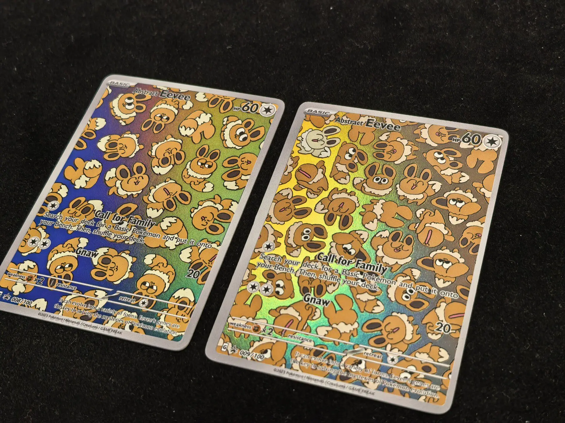 

Коллекционная флеш-карта DIY Pokemon: Абстрактный Покемон Иви (ACG) — Аниме-подарок для фанатов