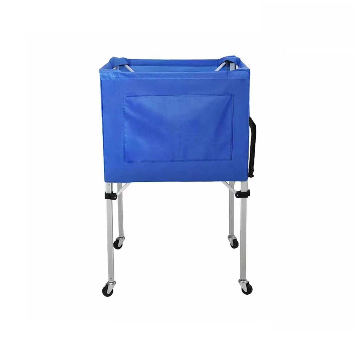 

Tennis Ball Storage Cart Removable Basketball Hopper Soccer Volleyball Storage Basket Foldable Cart Ball Storage Tool