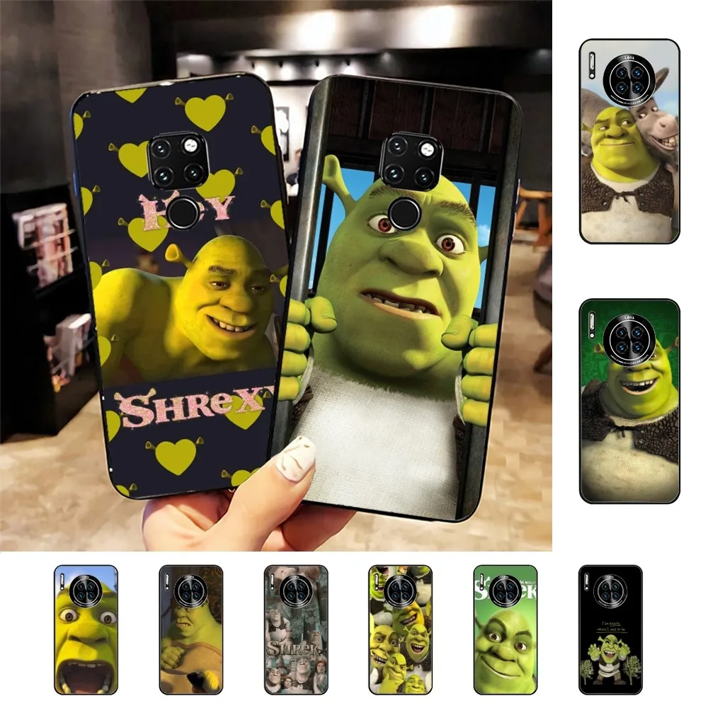 Cartoon Funny Movie S-Shrek Phone Case For Huawei Mate 10 20 30 40 50 lite pro Nova 3 3i 5 6 SE 7 pro 7SE