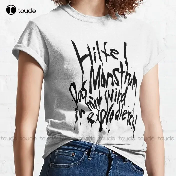 The Monster Trending T-Shirt Mens Dress Shirts High Quality Cute Elegant Lovely Kawaii Cartoon Sweet Cotton Tee Shirts Xs-5Xl