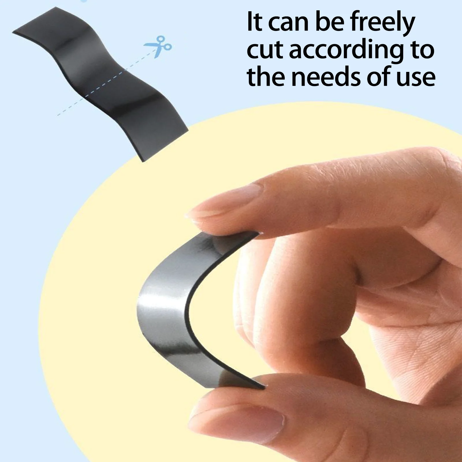 90 stks/set Flexibele Zelfklevende Mini Magnetische Vellen 2x5 cm Koelkast Magneten voor Whiteboards Iceboxen Koelkast Organisatie