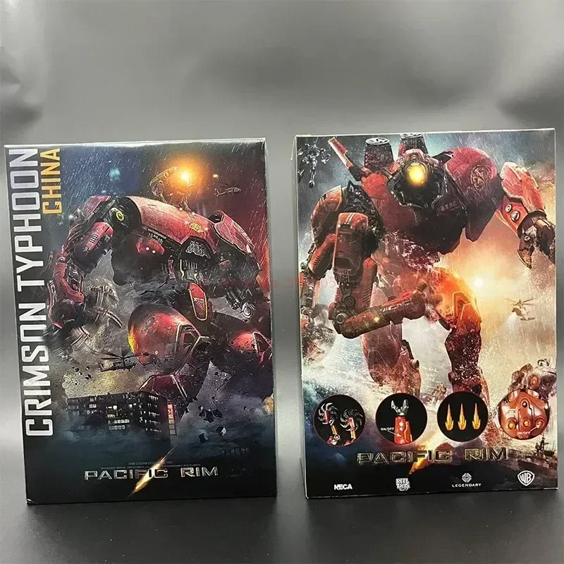 

New Pacific Rim Luminescence Action Figure Red Tramp Japanese Mecha Room Ornament Model Toys 7 Inch Cool Birthday Present Gifts