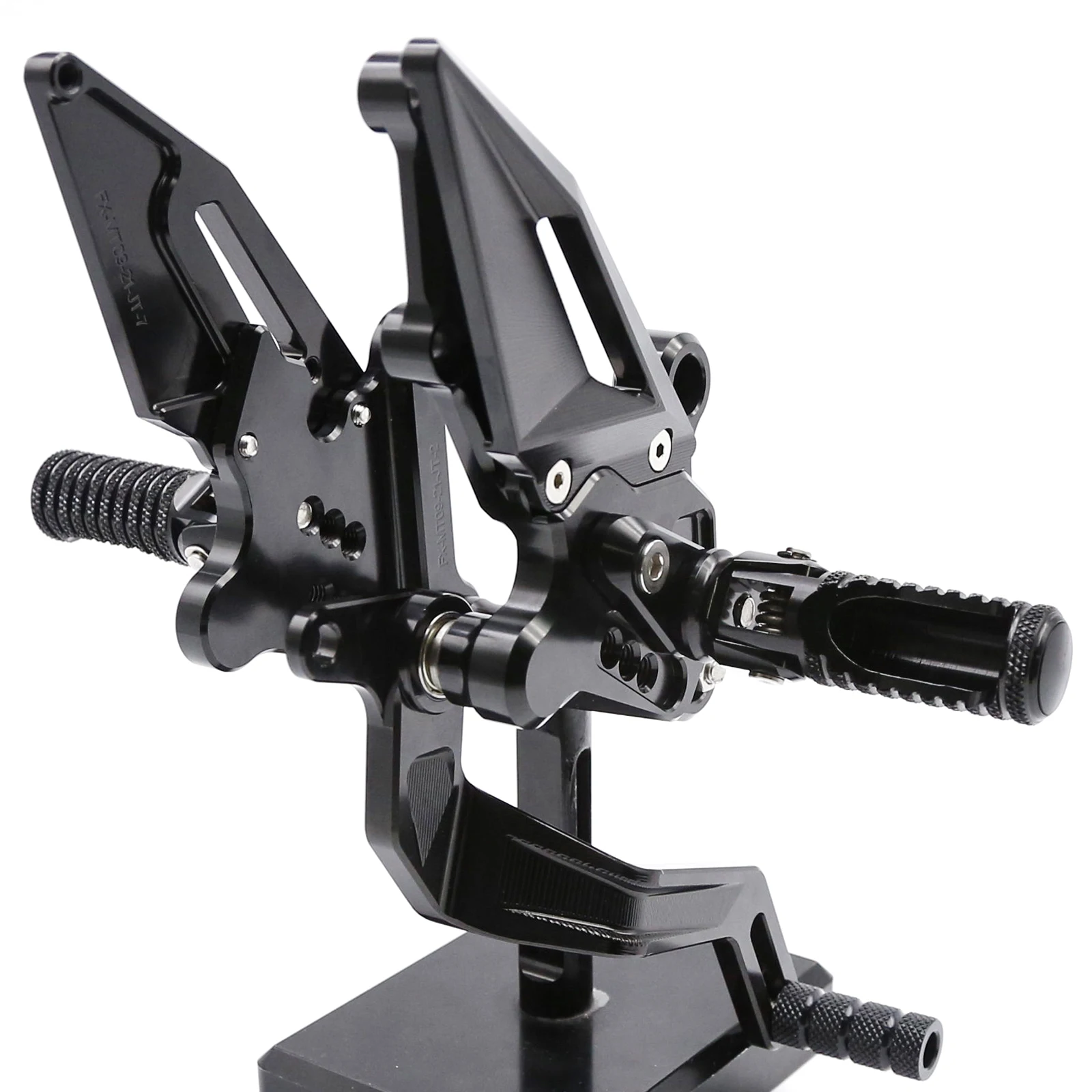 لياماها الراسم 9 GT / GT + 2021 2022 2023 2024 2025 الألومنيوم CNC Rearset Footpeg مسند القدمين الخلفية مجموعة القدم الوتد دواسة الملحقات #5