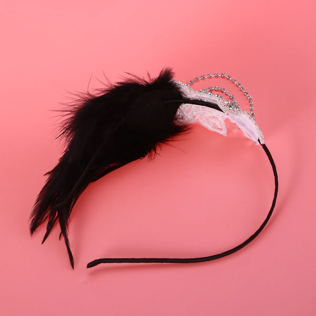 

Ретро-ободок для волос в стиле флэппер с цепочкой и цветком, универсальный размер, элегантные аксессуары для волос для особых случаев и свадеб