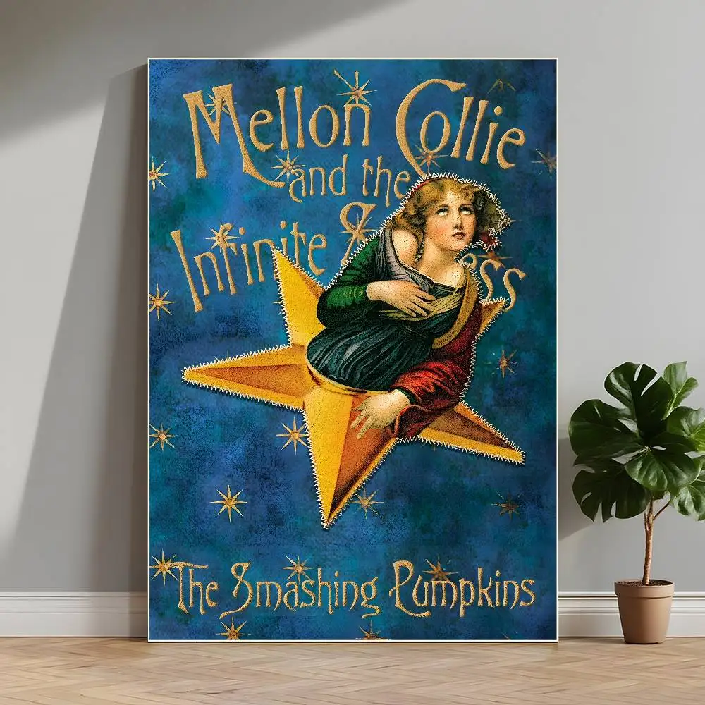 ملصق Band The S-Smashing Pumpkins عالي الدقة ملصقات مقاومة للماء ذاتية اللصق ديكور متعدد الاستخدامات للمنازل والحانات والفنادق المزيد