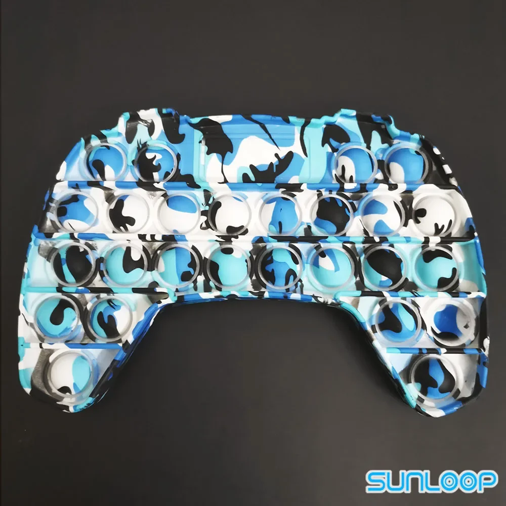 High Quantity Kids Pops Bubble Dinosaur Gun Fidget Toys Popper Autism Boys Stress Reliever Toys for Kids Game Toys Gift