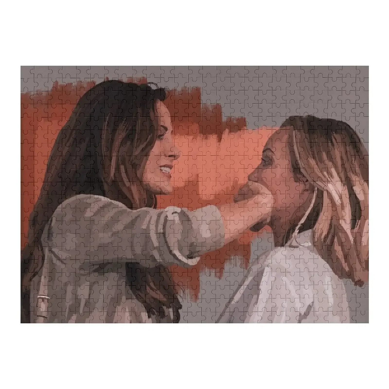 

Maya and Carina 5x05 Jigsaw Puzzle Custom Jigsaw Toddler Toys Personalised Personalized Gift Married Puzzle