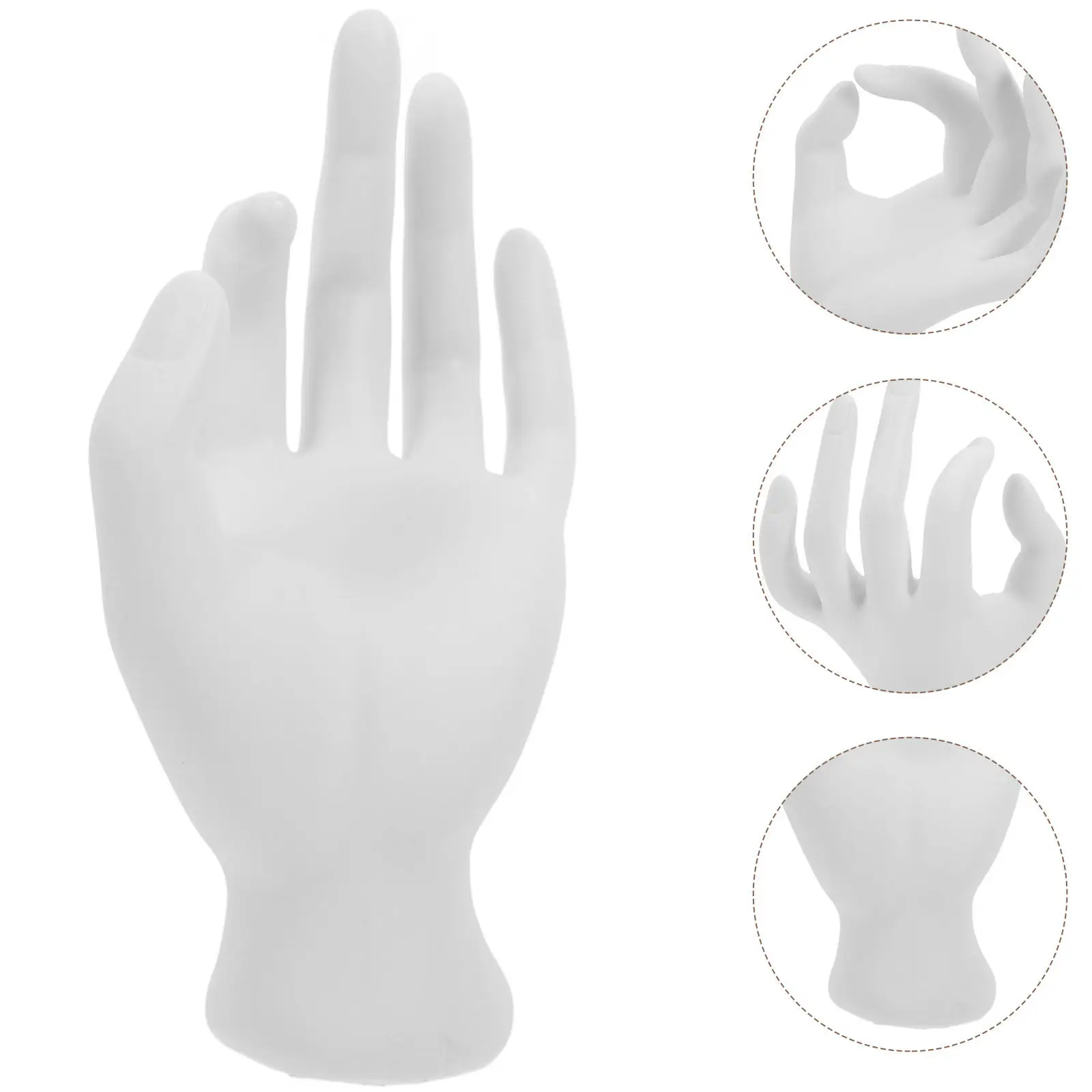 

Hand Ring Display Stand Jewelry Store Display Rack Sleek Hand Shape Jewelry Organizer Counter Decoration Rings Bracelet Necklace