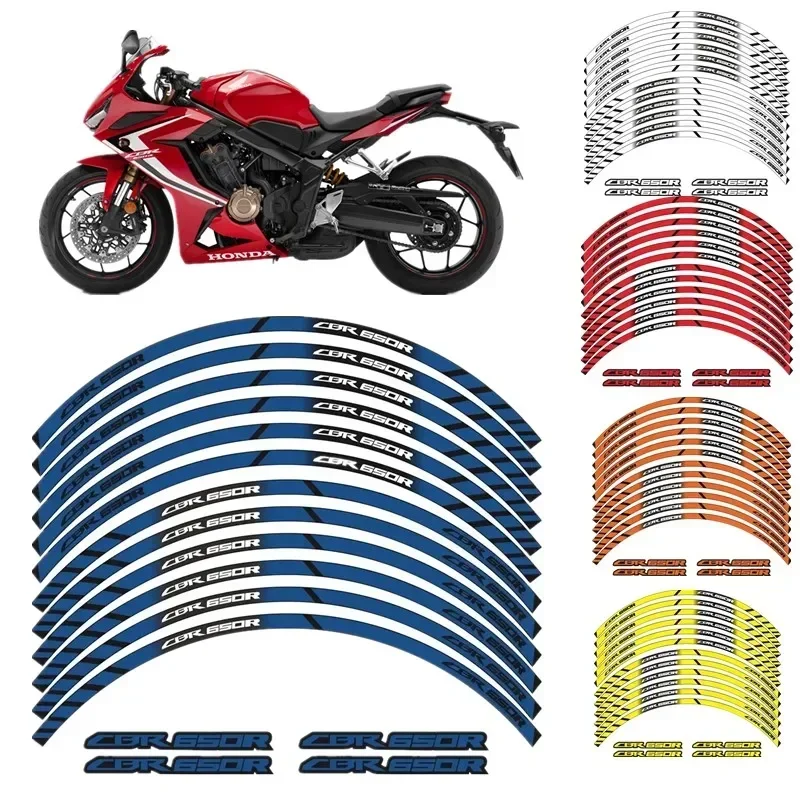 For Honda Motorcycle Motor Parts Contour Wheel Decoration Decal Sticker - 2 CBR650R CBR 650R