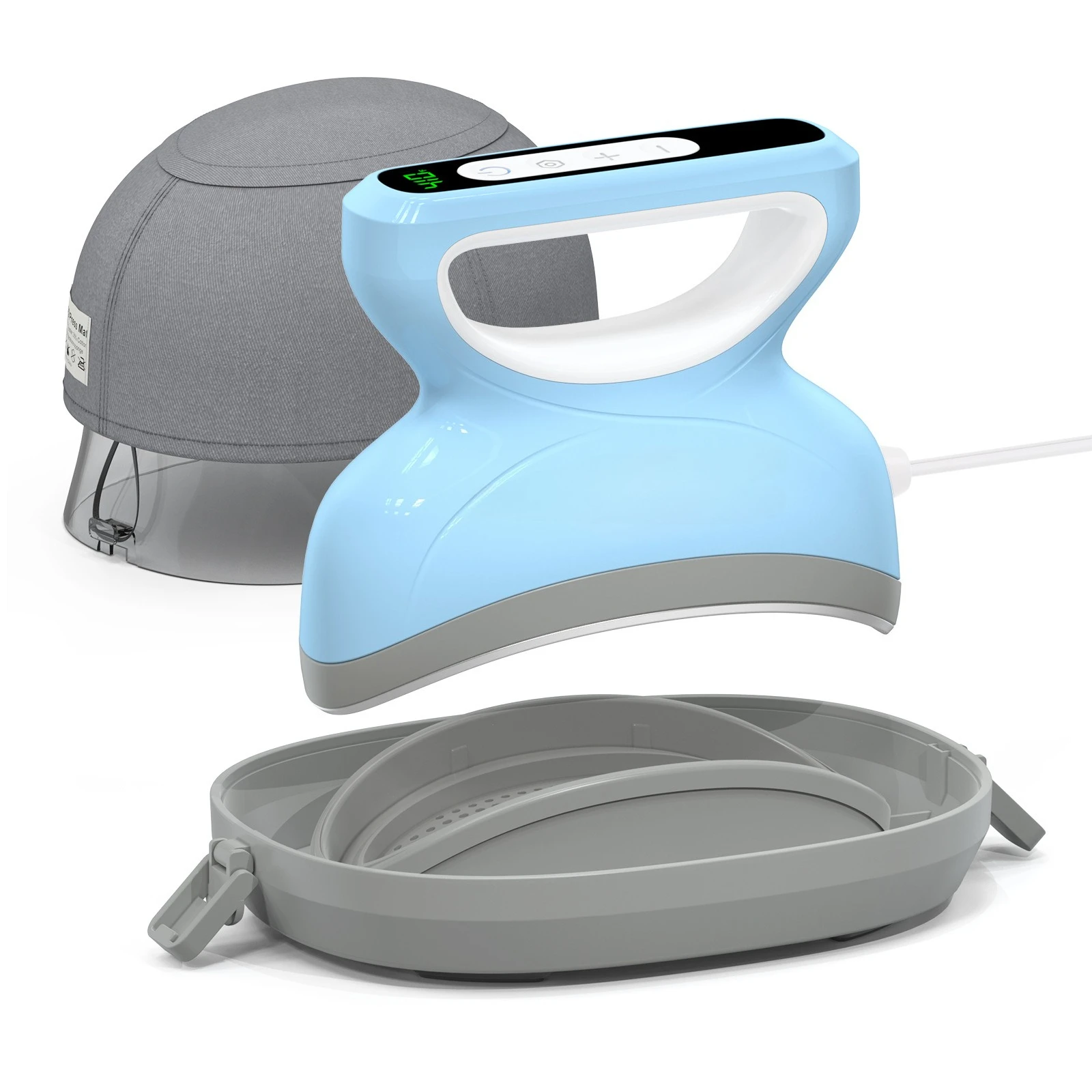Hat machine hot press, hat heat press machine heating temperature adjustable countdown function