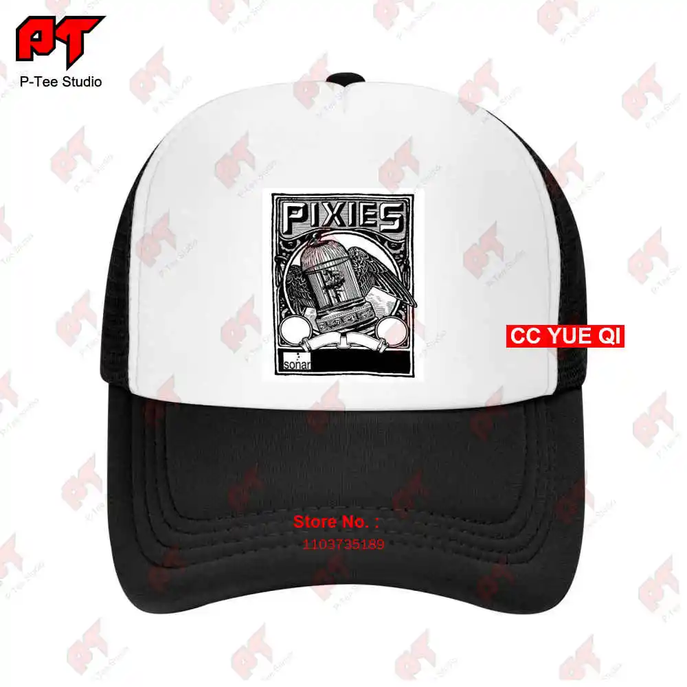 Thrift 80S Pixies Screen Stars Baseball Caps Truck Cap AXJ3