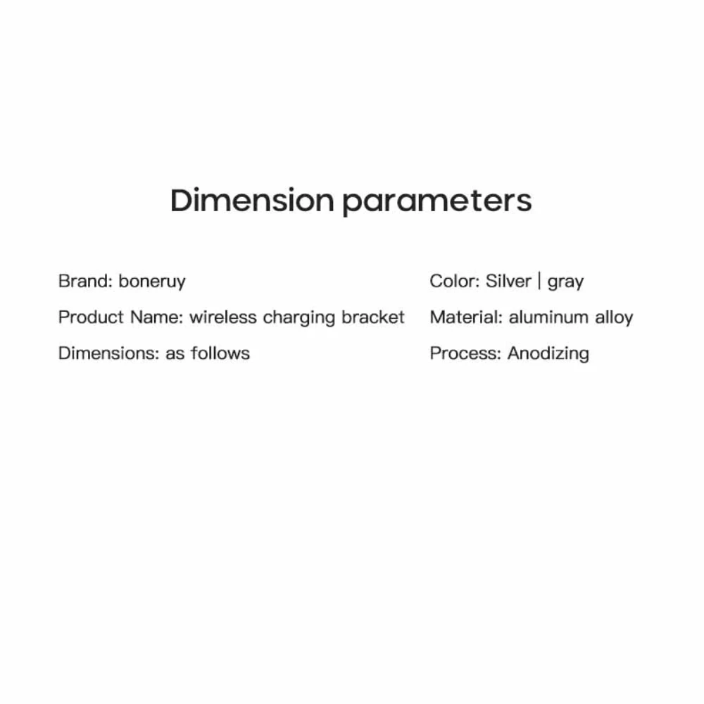 يدعم الشاحن اللاسلكي لـ 14 Pod ، حامل عالمي للشحن السريع ، حامل قوس سطح المكتب المغناطيسي