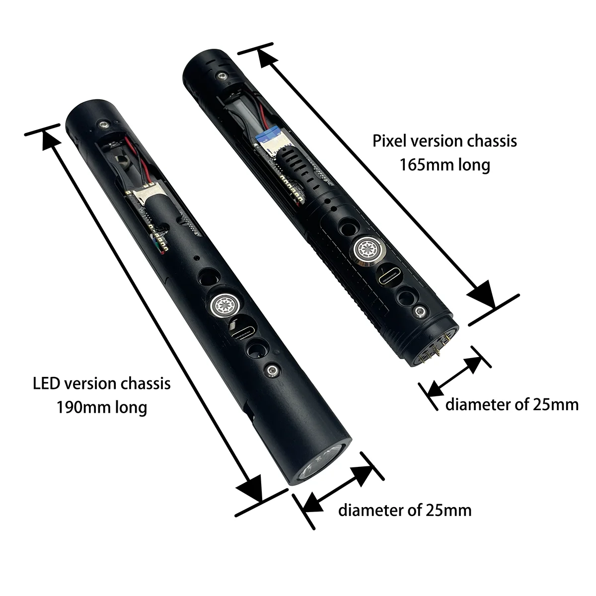 Lightsaber Chip Proffie Soundboard Kit RGB, NeoPixel Core, Xeno Pixel 3.0, All Smooth Swing, Hilt eletrônico, Force Blaster Laser