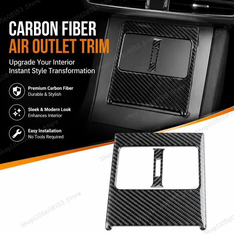 For Mercedes-Benz C-Class W204 2007–2014 Interior Carbon Fiber Trim Kit Dashboard Door Panel Decorative Accessories