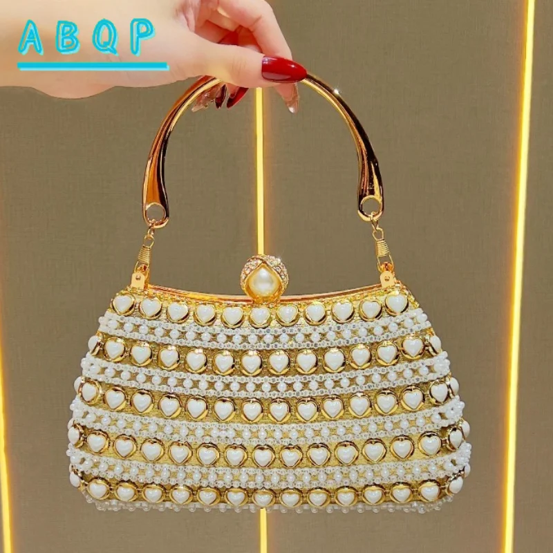 

Evening Clutch Luxury Brand Diamond-encrusted Sparkling Dinner Party Clutch Personalized Fashion Women's Shoulder Crossbody Bag