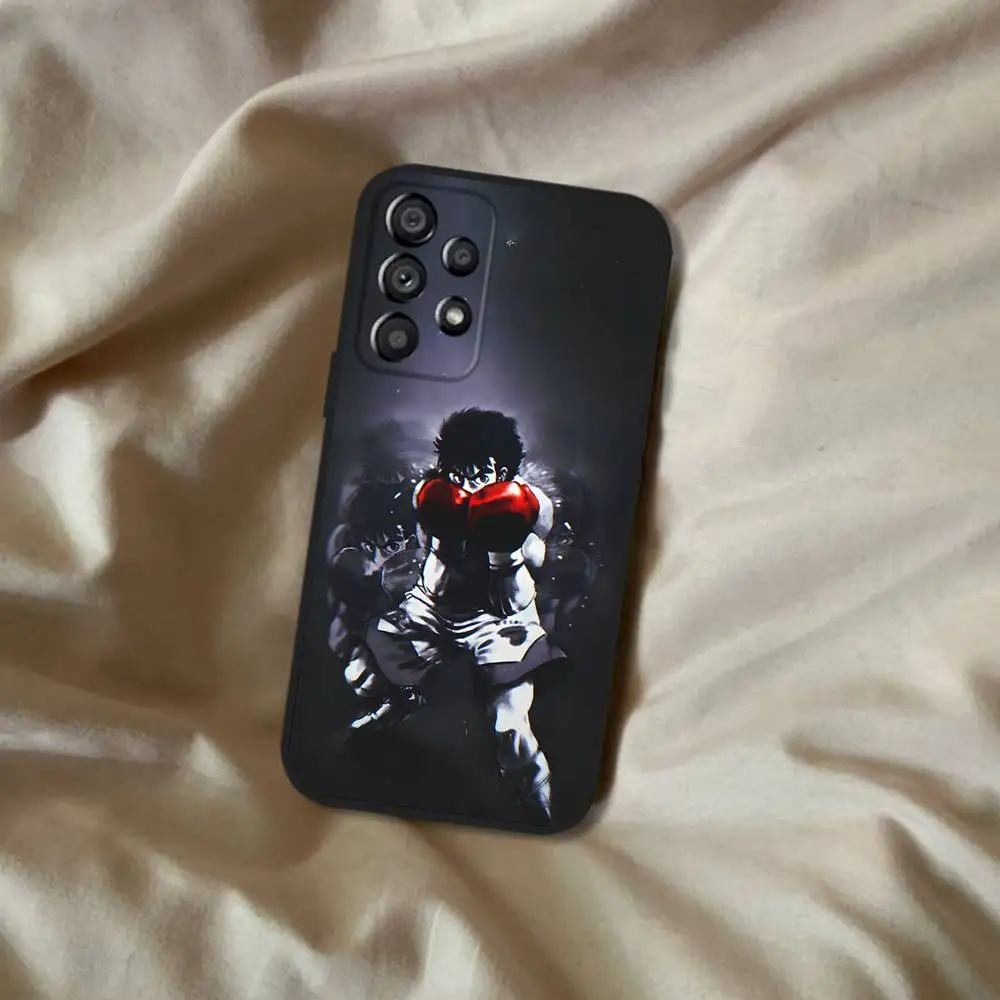 H-Hajime no Ippo Makunouchi Phone Case For Samsung Galaxy A20,A21s,A22,A31,A32,A52,A53,A72,73,A80 Soft Black Cover