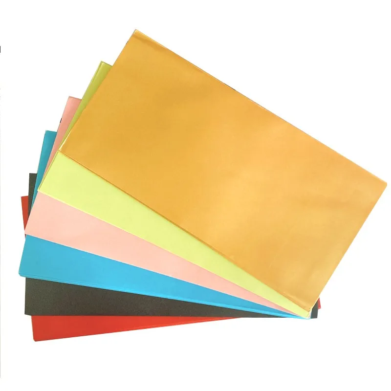 

10pcs/lot 22*11cm DIY multifunction gift cover candy color window paper envelope for greeting cards praty wedding invitation