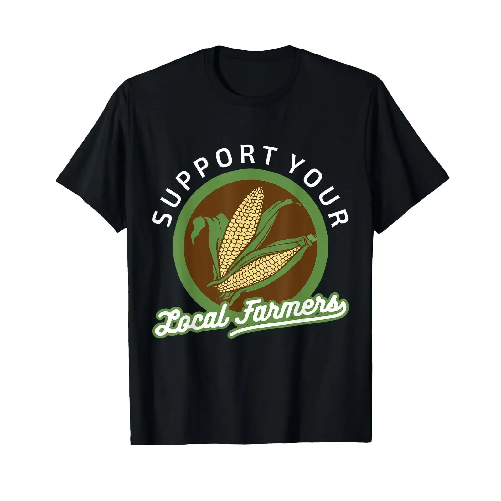 Support your local farmer T Shirt Agriculture vintage Washed Comfortable Unisex Stretched Slightly Versatile homme