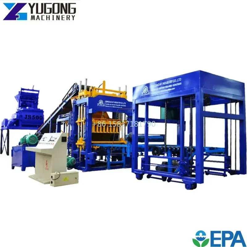 Low Cost Brick Making Machine Semi Automatic Interlocking Concrete Hollow Solid Paver Brick Block Making Machine Production Line